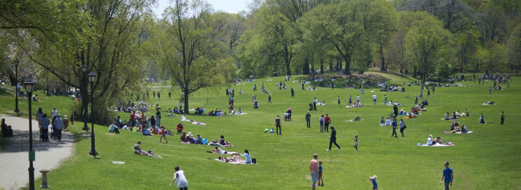 Spring Long Meadow People