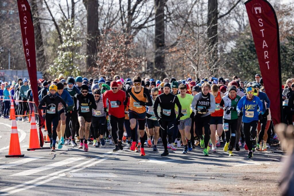 Prospect Park Track Club Running Race