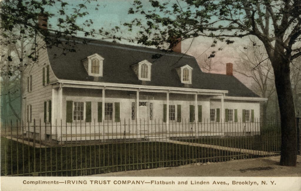 Postcard of Lefferts Historic House