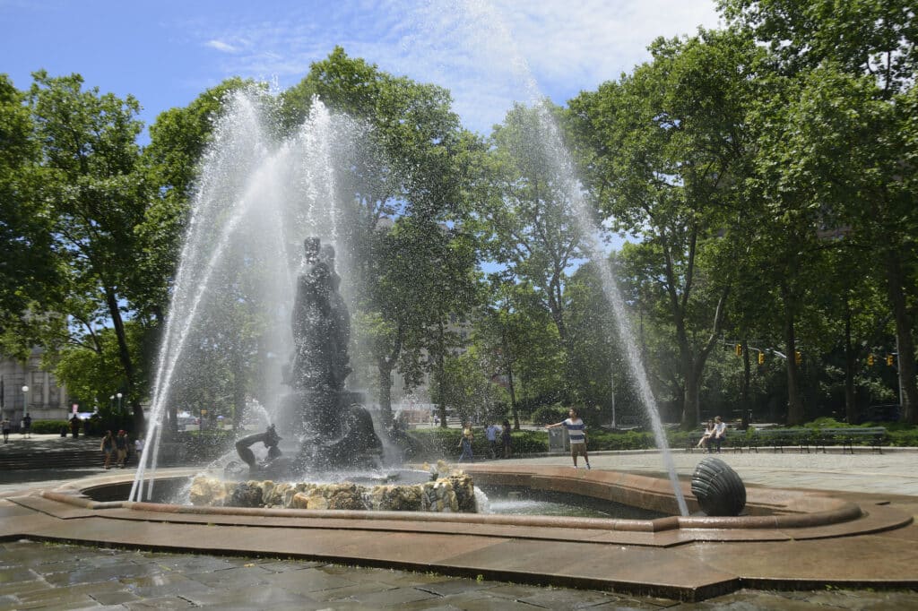 Grand Army Plaza Restoration Fountain