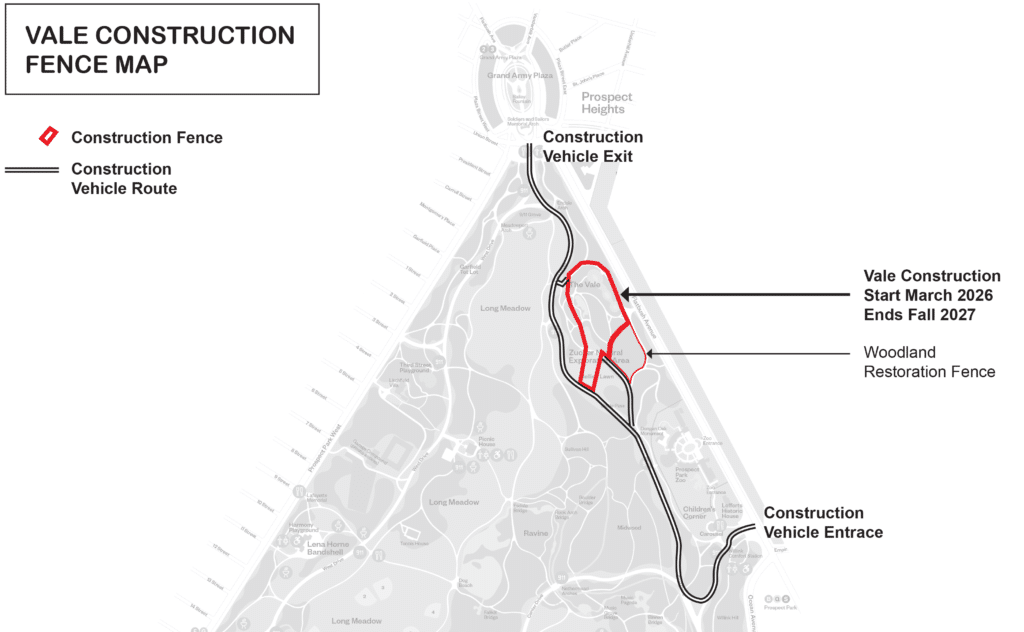 Vale Construction Map