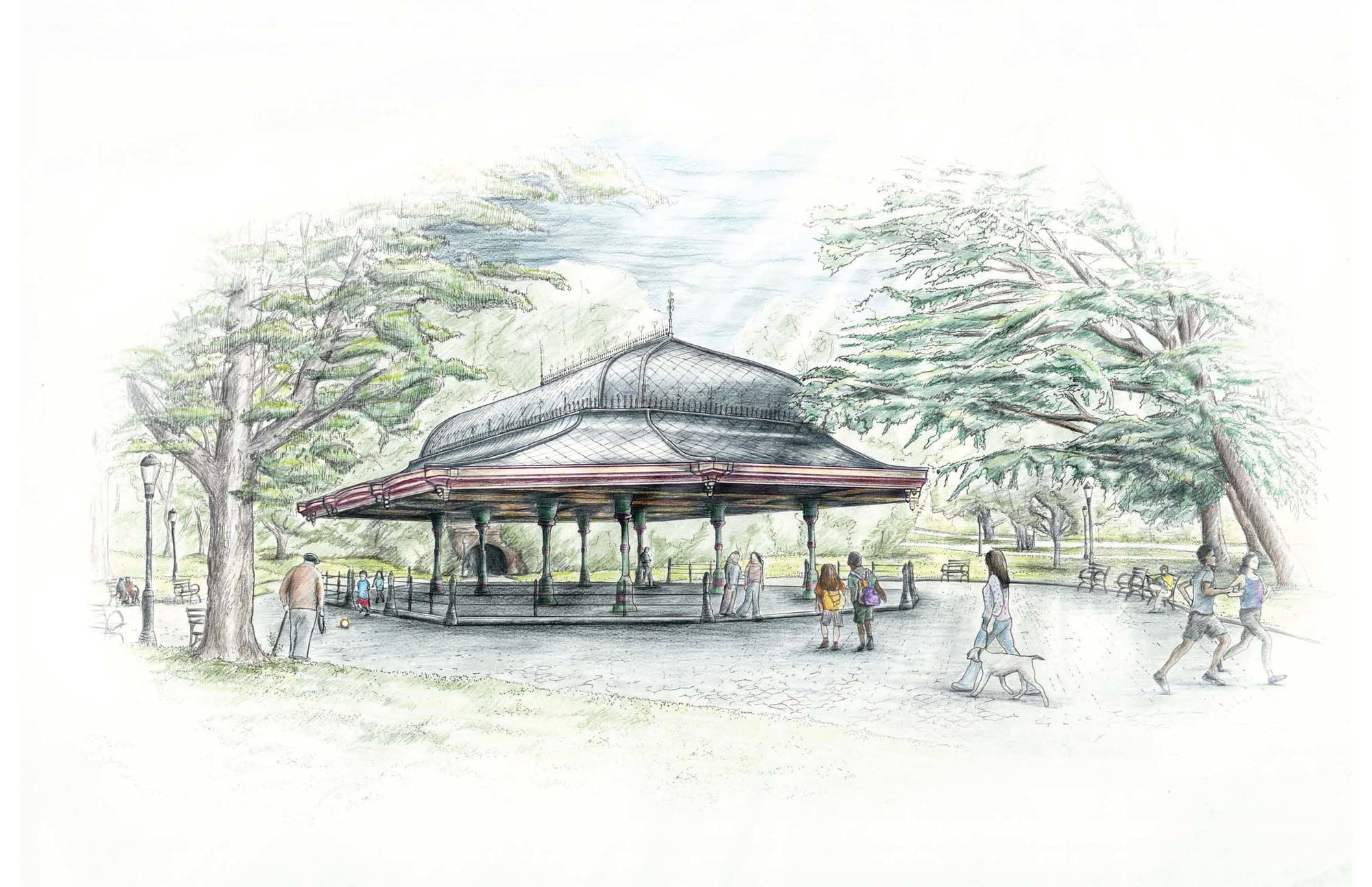 Concert Grove Pavilion Rendering