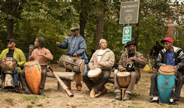 Drummer's Circle-People Drumming