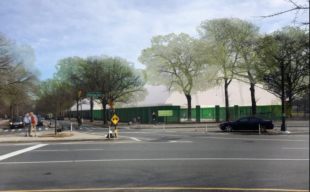 Prospect Park Tennis Center Fabric Structure