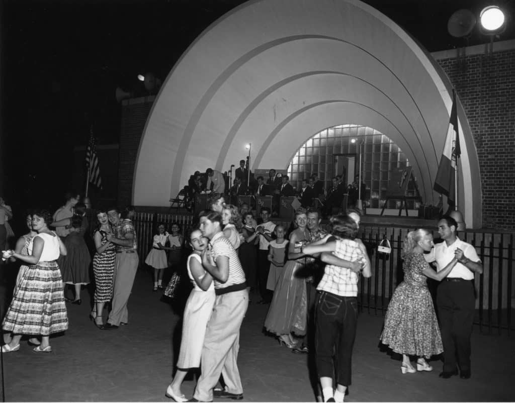 Historic Bandshell c. 1953